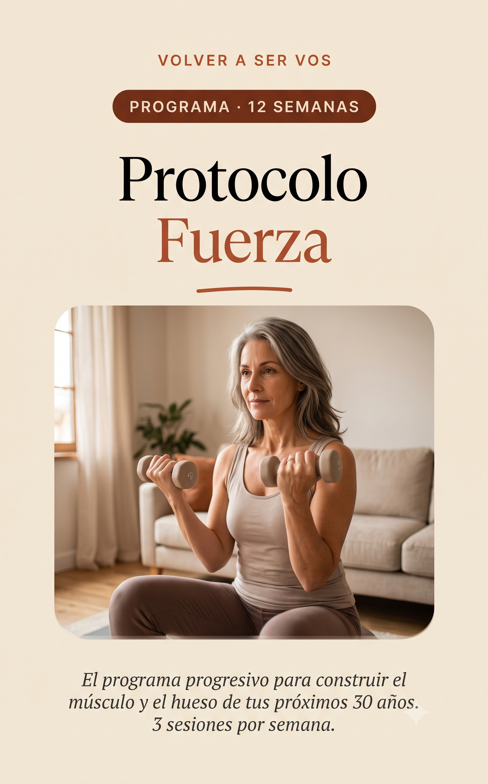 Protocolo Fuerza — Programa 12 Semanas